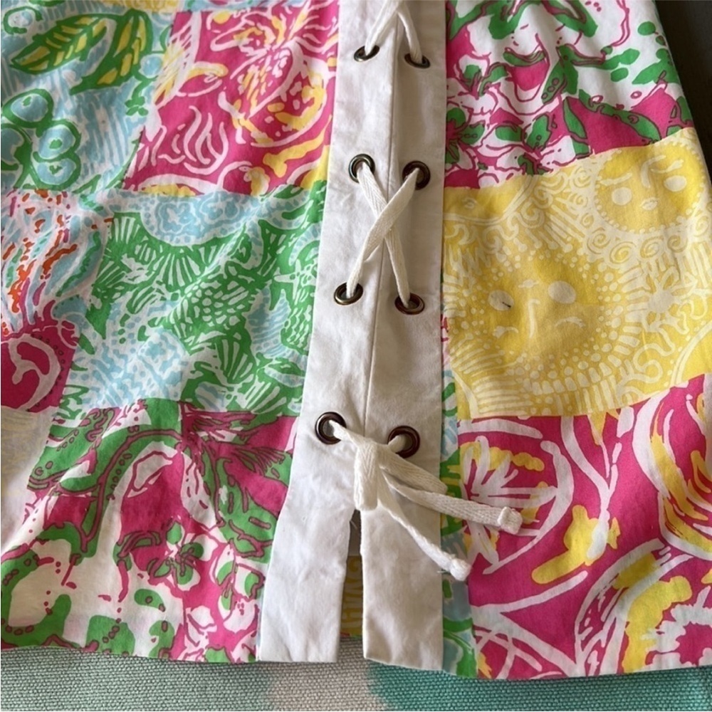 Lilly Pulitzer Multi State Patch Patchwork Print … - image 7